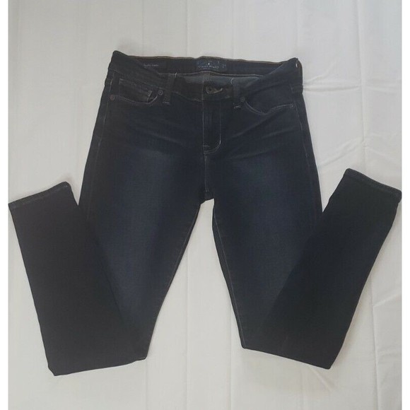 Lucky Brand Women's Brooke Skinny Stretch Dark Wash Jeans Size 4 - Picture 2 of 5